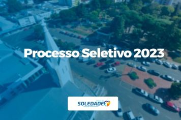 PROCESSO SELETIVO TEM SEU EDITAL DIVULGADO