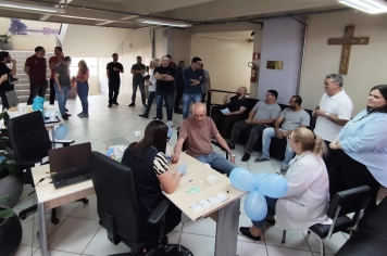 AÇÃO DO NOVEMBRO AZUL REFORÇA CUIDADO COM A SAÚDE DOS SERVIDORES MUNICIPAIS