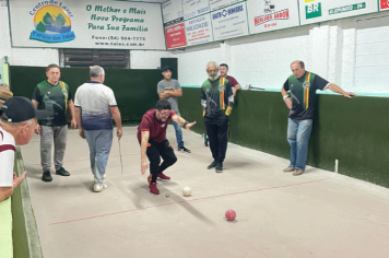 Campeonato Municipal de Bocha da Cidade tem rodada na União Operária