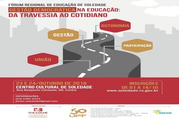 Fórum Regional de Educação de Soledade - Inscrição Aberta