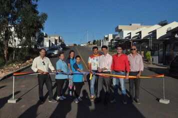 Inauguradas pavimentações asfálticas no bairro Ipiranga em Soledade