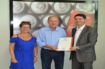 Administração Municipal visita à empresa Fruki de Lajeado