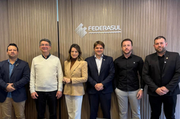 GESTÃO MUNICIPAL E ACIS DE SOLEDADE PARTICIPAM DE AGENDA NA FEDERASUL EM PORTO ALEGRE