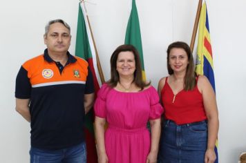 SOLEDADE RECEBE COORDENADOR DA DEFESA CIVIL ESTADUAL