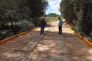 Prefeito e Secretário de Obras Acompanham Avanços nas Obras da Ponte dos Lautert e Melhorias nas Estradas