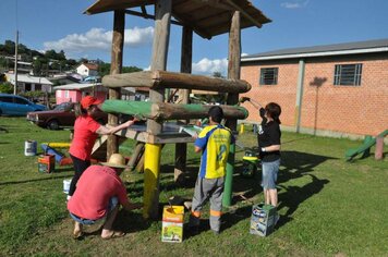 Projeto Soledade Limpa Responsabilidade de Todos realiza revitalização de praça do Bairro Ipiranga