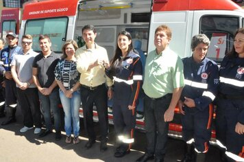 Prefeito Cattaneo entrega ambulância para o SAMU Soledade