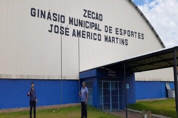 GINÁSIO MUNICIPAL ZECÃO RECEBE MELHORIAS