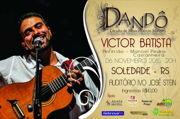 Dandô de novembro acontece nesta sexta, dia 6