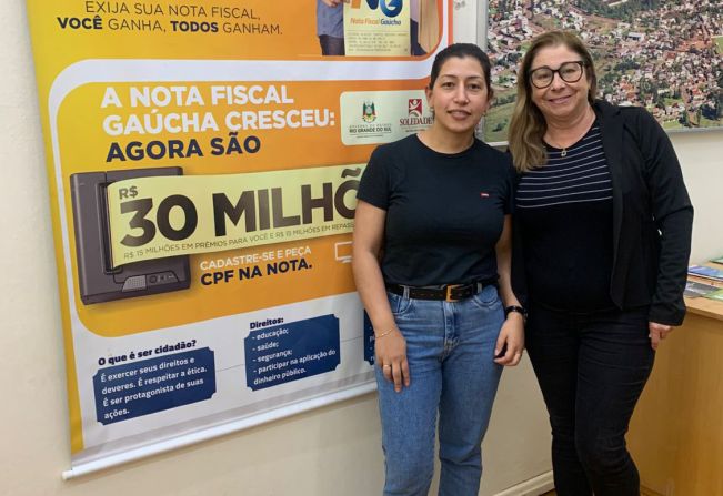 Nota Fiscal Gaúcha premia duas consumidoras em Soledade e Humaitá