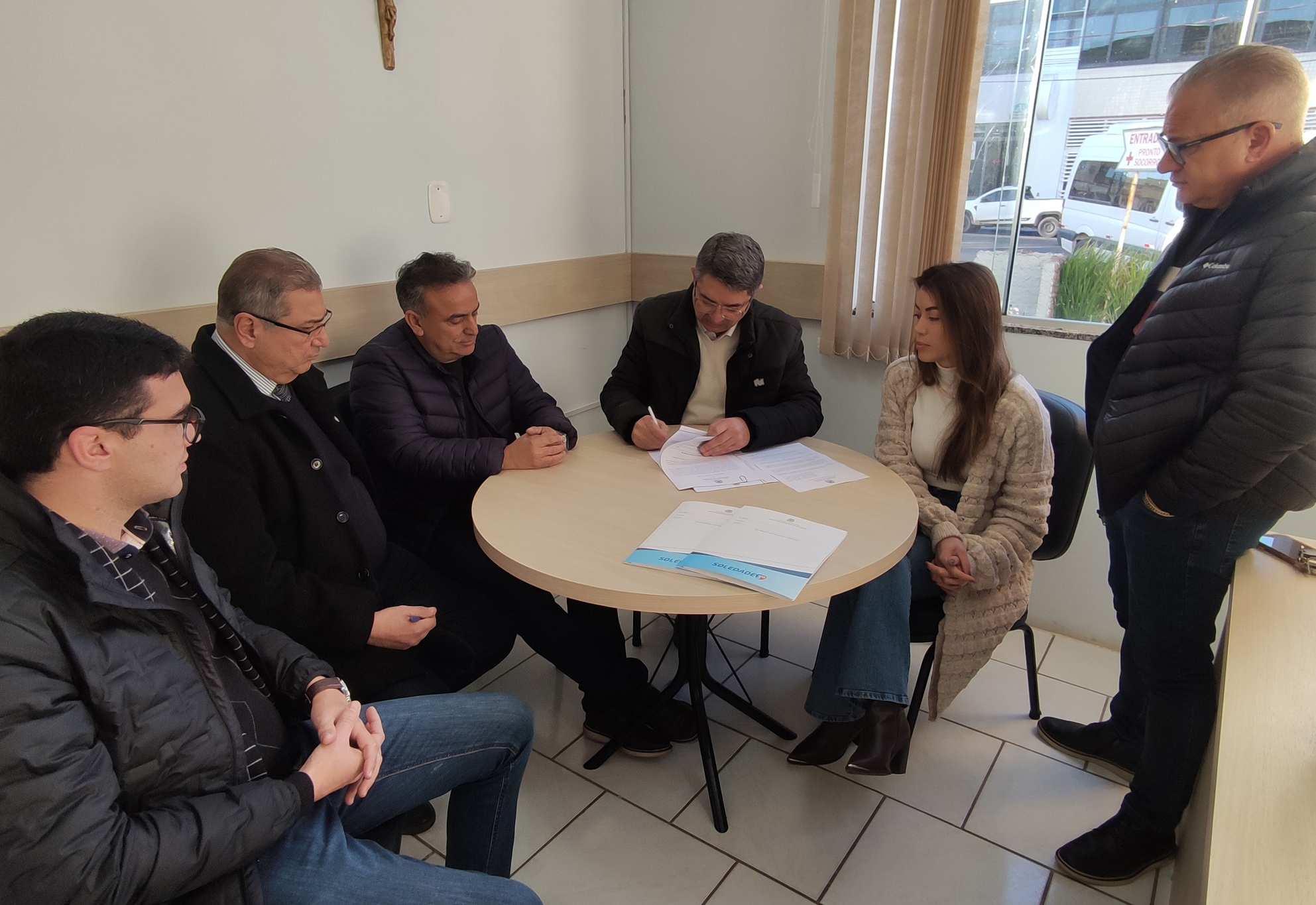 PREFEITURA DE SOLEDADE FIRMA CONVÊNIO COM HOSPITAL DE CARIDADE FREI CLEMENTE 