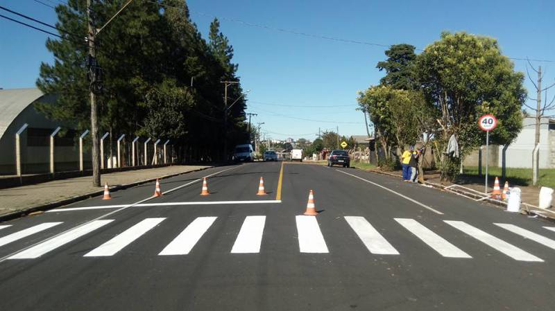 Concluído processo de pavimentação asfáltica da Avenida Farrapos em Soledade