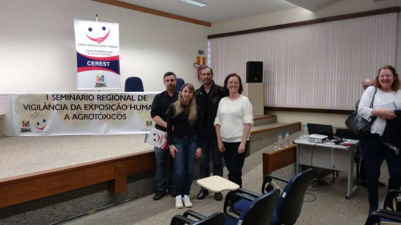 Administração participou de Seminário Regional de Exposição Humana a Agrotóxicos