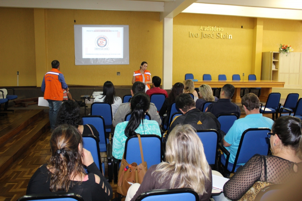 LANÇADO O PROJETO AGENTE DE DEFESA CIVIL MIRIM