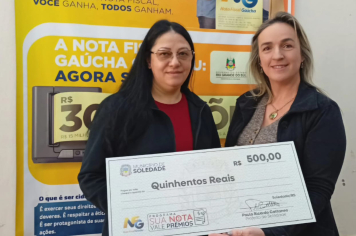 MAIS DOIS CONSUMIDORES SÃO CONTEMPLADOS PELO PROGRAMA SUA NOTA VALE PRÊMIOS