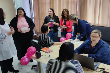 PREFEITURA REALIZA AÇÃO INTERNA ALUSIVA AO OUTUBRO ROSA COM FOCO NA VALORIZAÇÃO DOS SERVIDORES