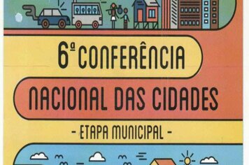 Etapa Municipal da 6ª Conferência Nacional das Cidades será realizada quinta-feira em Soledade